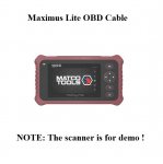 OBD2 16Pin Cable Diagnostic Cable for MAXIMUS LITE MDMAXLITE